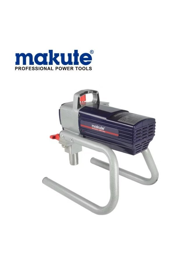 ماكيوت جهاز رش الطلاء بدون هواء Makute PS121-230 بقوة 1800 واط، ماكينة رش كهربائية عالية الضغط 230 بار، ظرف 13 مم، عرض رش 250 مم، أداة طلاء احترافية 220-240 فولت - Image 3